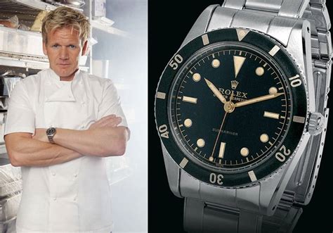 gordon ramsay vintage rolex|gordon ramsay vintage watch.